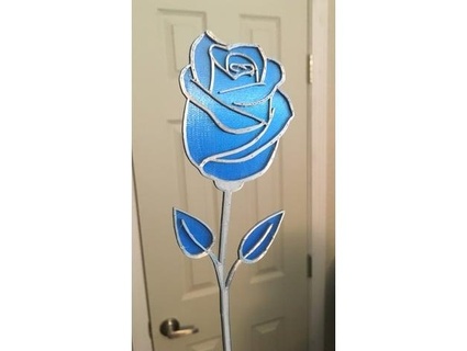 mother's day rose background platinumpwing 3d print model - Mito3D