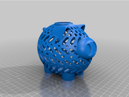 piggy bank 50101 3d print model - Mito3D