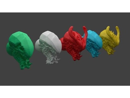 alternar cabeça variação diferente fexes ambicioso 3d print model - Mito3D