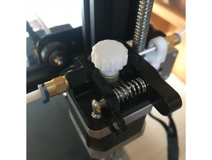 ender 3 pro mini extruder knob makelikemike 3d print model - Mito3D
