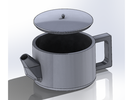 tea cup fasermok 3d print model - Mito3D
