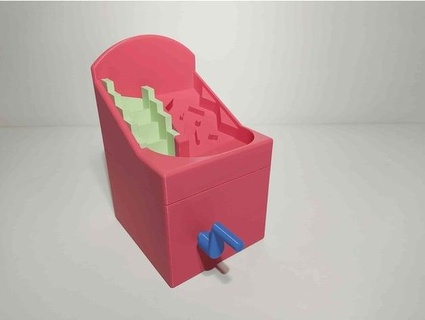 automata - staircase marble machine alvarollera 3d print model - Mito3D