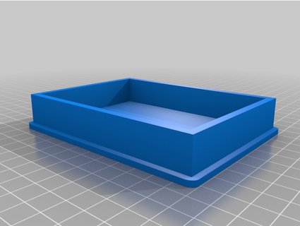 yugioh plate forme boîte jumeau 3d print model - Mito3D