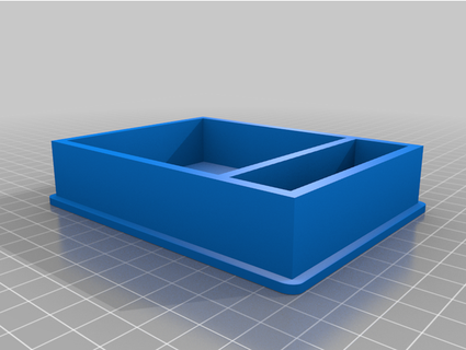 dice tray twincree 3d print model - Mito3D
