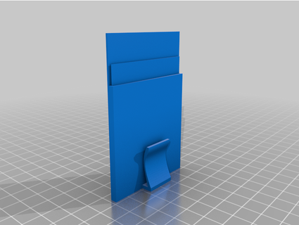 Brieftasche Geld Clip kebezamm 3d print model - Mito3D