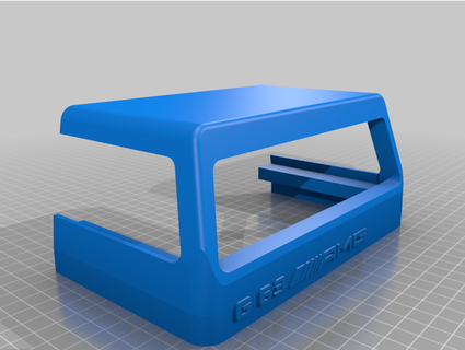techo duro menor impresoras escala rc alemán 3d print model - Mito3D