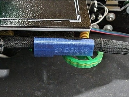 tevo tarentule chariot chaleur lit câble guider monter catalytique 3d print model - Mito3D