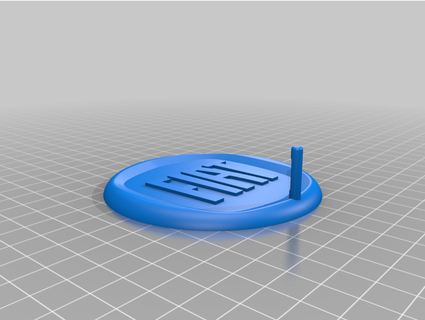 fiat key hanger fitted 3d print model - Mito3D