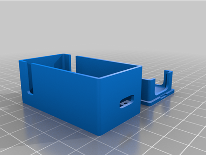 small single relay box remix webdiddy 3d print model - Mito3D