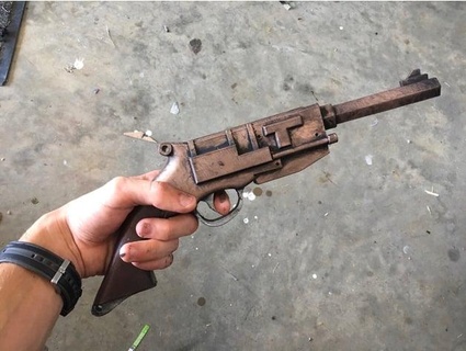 malcolm 39 un tabanca ateş böceği adıyla Musa Kardeşler self defense motor sınır model replikler 3d print model - Mito3D