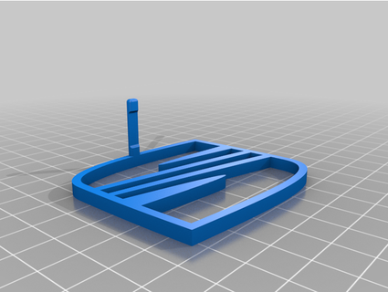 seat key hanger fitted 3d print model - Mito3D