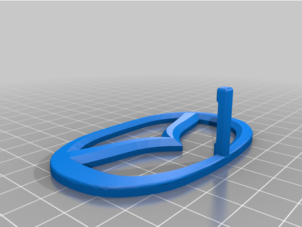 mazda key hanger fitted 3d print model - Mito3D