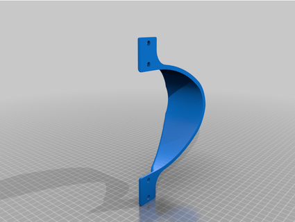 suporte calcanhar obrigatório wakeboard vinculativo prepúcio 3d print model - Mito3D