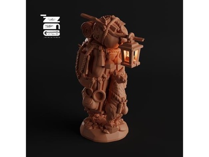 ordinary llama zugminiatures 3d print model - Mito3D