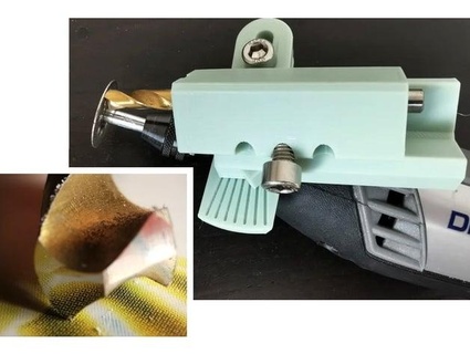 drill bit sharpener dremel supportless rrrlasse 3d print model - Mito3D