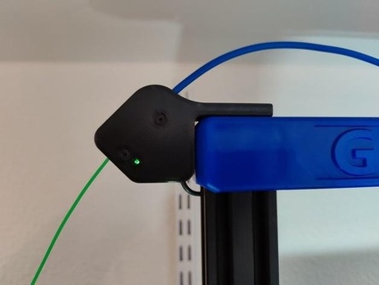 artillery genius filament runout sensor holder new sakrapher 3d print model - Mito3D