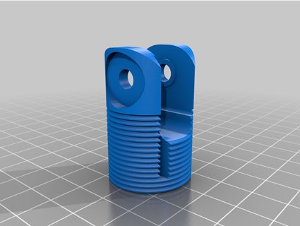anycubic mega zero 20 - x & belt tensioner derekreese 3d print model - Mito3D