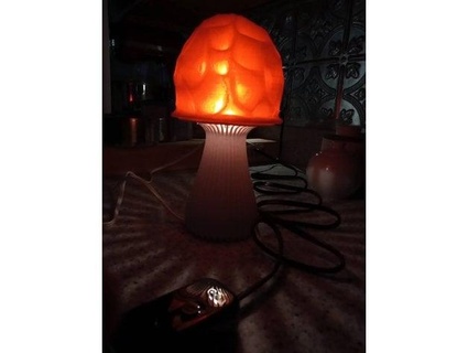 voronoi lamp soutien casquette 3d print model - Mito3D