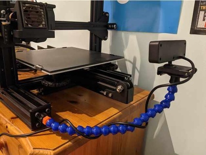 flexible camera mount 3d printer kyloben 3d print model - Mito3D