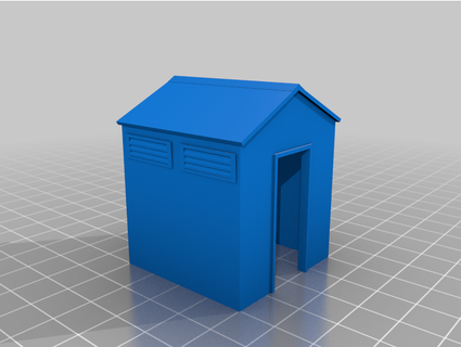 rollercoaster tycoon restroom fo43 3d print model - Mito3D
