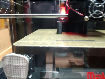 semplificato migliorata aria scrubber 3m filtro makerbot replicatore 2x poikilos 3d print model - Mito3D