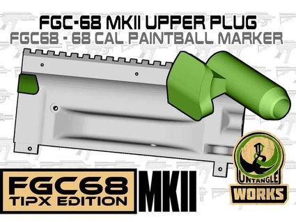 fgc-68 mkii upper mki shroud plug untangle 3d print model - Mito3D