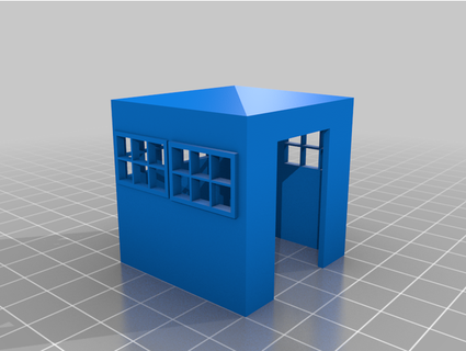 rollercoaster tycoon 2 first aid room fo43 3d print model - Mito3D