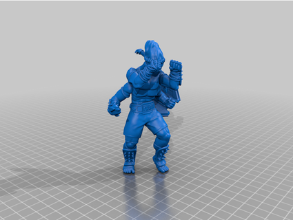 décha Kasatha pitfighter image 3d print model - Mito3D