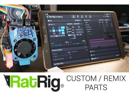 rat rig v-core 3 custom parts teachingtech 3d print model - Mito3D