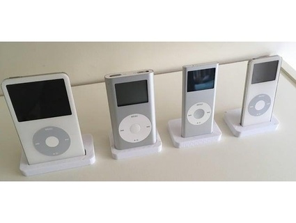 iPod soportes option1 3d print model - Mito3D