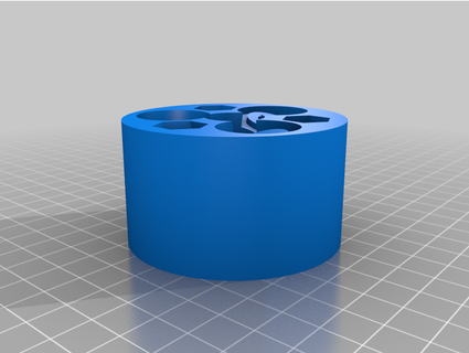 doble cara hilo husillo bolas nuez florpglorp 3d print model - Mito3D