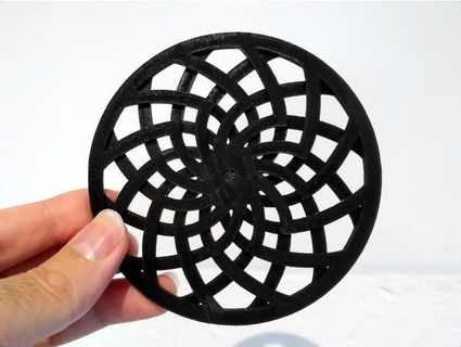 moir - interference wheel gaellafond 3d print model - Mito3D