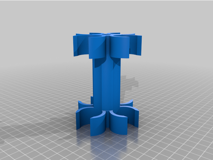 ikea baby chair legs holder flaendsdal 3d print model - Mito3D