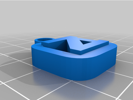 Bens Construir chave anel mondo64 3d print model - Mito3D