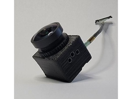 sharkbyte runcam cámara cuerpo caddx 166mm m12 lente cadmonkeyfpv 3d print model - Mito3D