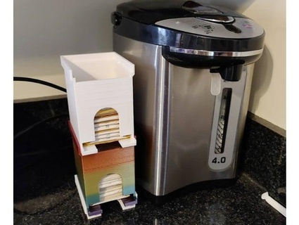 stackable tea box doubleyuhtee 3d print model - Mito3D