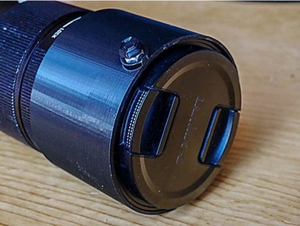 sucedáneo cubierta lente Panasonic leica 100 400mm personal mantenimiento 3d print model - Mito3D