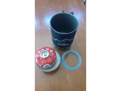 fuel canister centering ring - cheap jetboil stove clones roznerd 3d print model - Mito3D