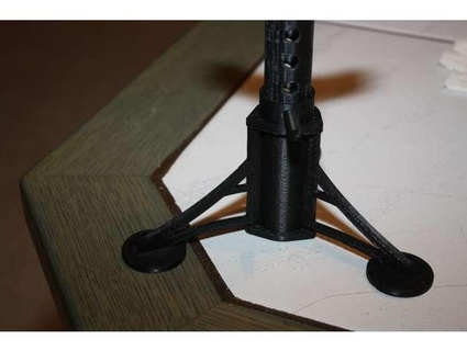3 bein unterstellbock Gestell Bein Stand ronaldi40 3d print model - Mito3D