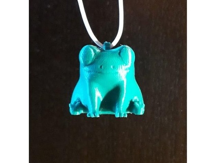 fred frog key ring le irtimid 3d print model - Mito3D