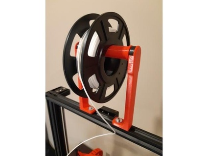 filament roller support southbaygsr 3d print model - Mito3D