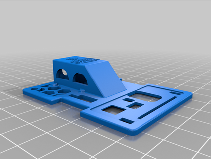 Expresslrs r9m ventilador mod cobrir bainha fácil impressão automático 3d print model - Mito3D