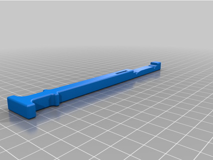 Johnson 99hp 15hp étranglement levier pages larges 3d print model - Mito3D