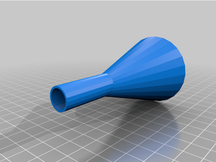 flaschen simple embudo dirksbastelbude 3d print model - Mito3D