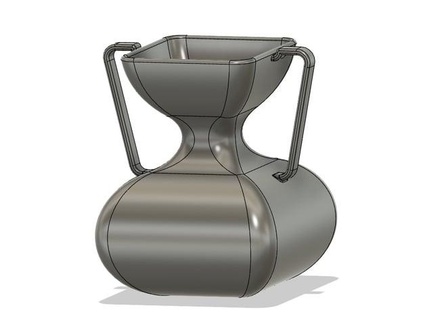 piazza vaso maniglia johnkh 3d print model - Mito3D