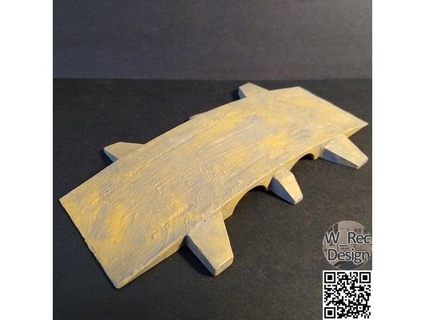 culvert small bridge w rec 3d print model - Mito3D