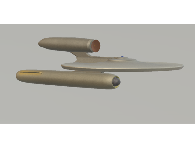 uss Kelvin seyrelme 3D print model - Mito3D