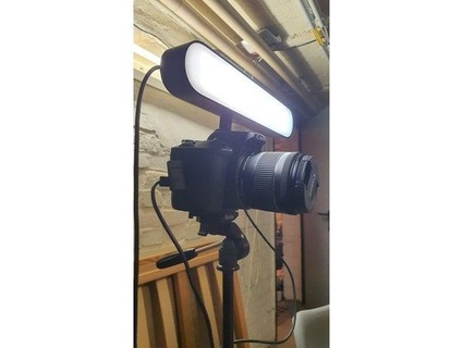 hue light camera support dslr jmoralesav 3d print model - Mito3D