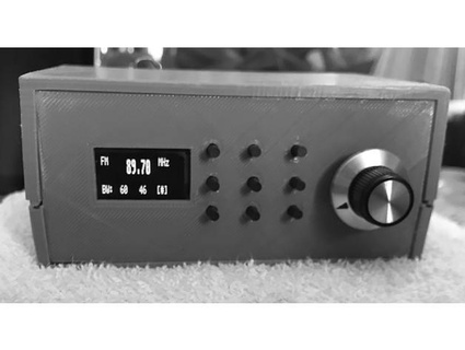 arduino si4735 dsp radio enceinte jasonmrc 3d print model - Mito3D