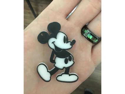Mickey fare anahtarlık Doğrulanmış 3d print model - Mito3D